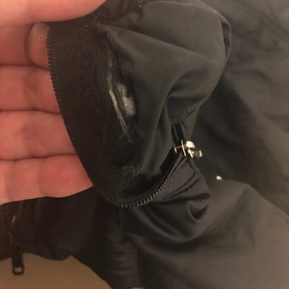 VINTAGE SWING WEST Overall Women's Size 12 Black Snow Bib Pants Winter Vintage - Picture 10 of 13